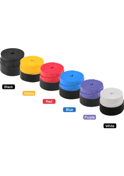 Beyaz Stil Tenis Overgrip Kavrama Tenis Raketi Sapları Kaymaz Badminton Raket Sapları Titreşim Overgrip Ter Bandı (Yurt Dışından) fırsatları