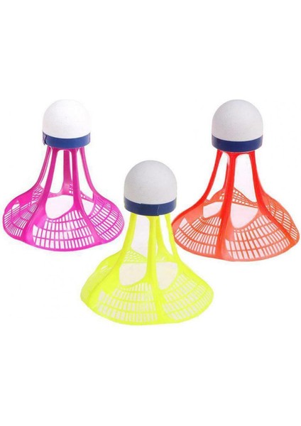 Sarı Stil 3 Adet Rüzgar Geçirmez Badminton Topları Açık Öğrenci Sporları Eğitimi Raketle Badminton Topları (Yurt Dışından) fiyatları