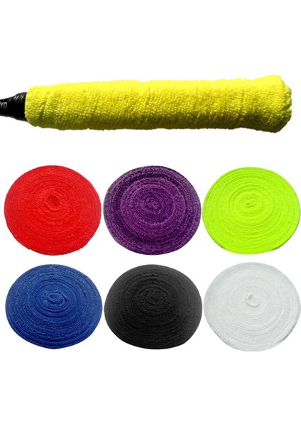 Siyah Stil Badminton Tenis Raketi Kolu Kavrama Teri Emer Kaymaz Sarma Havlu Bandı (Yurt Dışından) fiyatları