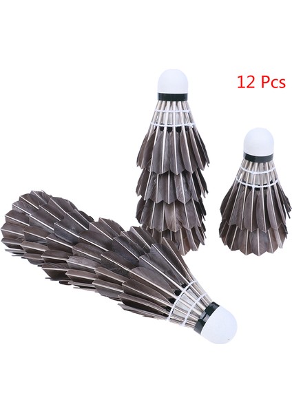 Sıcak Satış ve Dayanıklı Badminton Siyah Toplar Eğitim Kaz Tüyü Raketle (Yurt Dışından)