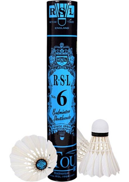No.6 Tarzı Rsl Badminton Raketle No.3 No.4 No.5 No.6 No.7 Yüksek Li Ördek Tüyü Topu (Yurt Dışından)