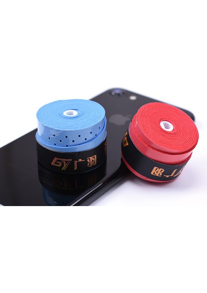 Mor Tarzı 10PCLOT Nefes Alabilir Delikli Tenis Raketleri Badminton Raketleri Kaymaz Sapları Ince Olta Ter Emme Bandı Q1005CMH (Yurt Dışından) modelleri