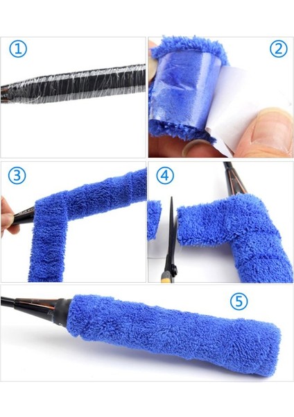 Kırmızı Stil 1 Makaralı 10M Havlu Tutkal Kavrama Badminton Tenis Raketi Üst Tutma Yerleri Kaymaz Ter Bandı Kavrama Bandı (Yurt Dışından) indirimleri