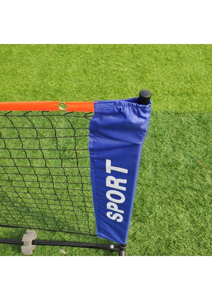 Siyah Stil Badminton Net Kalın Katlanabilir Kolay Kurulum Direkli Naylon Çoklu Spor Ağı Hızlı Montaj Taşınabilir Teoccer Tenis Ağı (Yurt Dışından) fırsatları