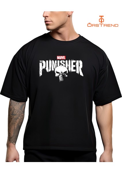 Punisher Oversize Tişört