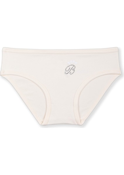 Kız Çocuk Pamuklu Renkli Baskılı Bikini Külot 3'lü Paket 5388 Renkli