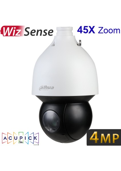 (SD5A445GB-HNR) 1/2.8 Cmos 4mp 45X Optık Acupıck Wız Sense IP67 IK10 256SD Ip Ptz Kamera 150MT