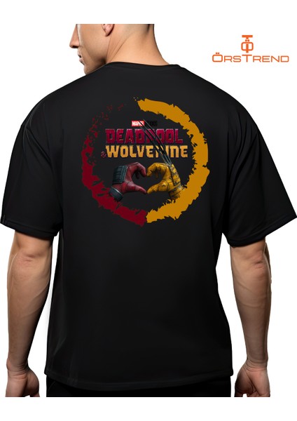 Deadpool & Wolverine Oversize Tişört