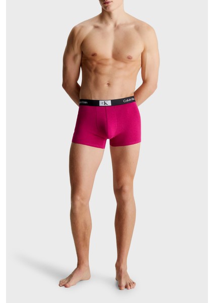 Logolu Pamuklu 3 Pack Boxer 000NB3528EMRS Erkek Boxer 000NB3528E Mrs