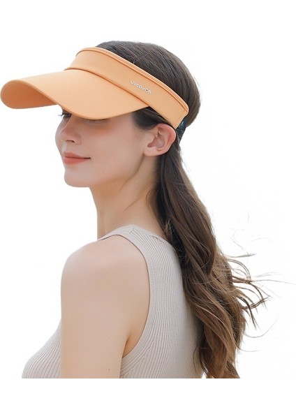 Tenis Sporları Koşu Şapkası Kadın Anti-Ultraviyole Yaz Güneş Şapkası (Yurt Dışından)