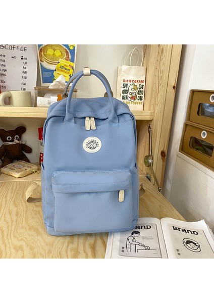 Küçük Taze Kolej Tarzı Ortaokul Öğrencileri Okul Çantası Orta Okul Öğrencileri Üniversite Öğrencileri Rahat Sırt Çantası (Yurt Dışından)
