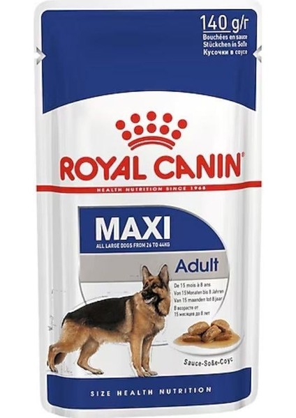 Maxi Adult Yetişkin Köpek Yaş Maması 140 Gr