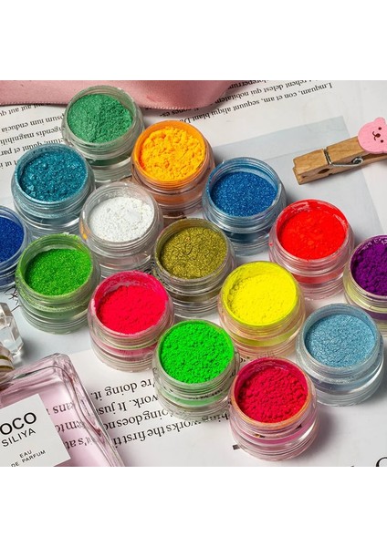 No.2 Tarzı 6 Colorsset Sedefli Toz Regment Mika Mineral Tozu Boya Dıy Epoksi Reçine Takı Yapımı Tırnak Sanat Dekoru Makyaj (Yurt Dışından) fiyatları