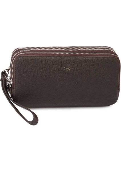 Kahve Hakiki Deri Erkek Portföy Çantası - S1PC00021495-U5H