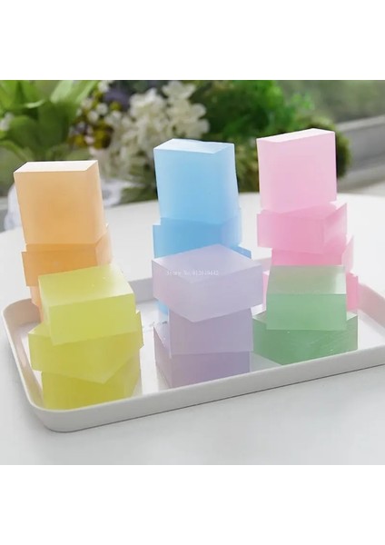 Turuncu Tarzı Yarı Saydam Renkli Parafin Blokları Çocuk Dıy Ev Yapımı Fincan Balmumu Aromaterapi Mum Tamamen Rafine Edilmiş Parafin Yapımı Malzemeleri (Yurt Dışından) fırsatları