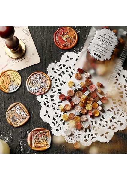 Altın Tarzı Retro Sekizgen Mühür Mumu Renkli Balmumu Boncuk Scrapbooking Sekizgen Sızdırmazlık Damga Dıy Zarf Mektup Düğün Davetiyesi (Yurt Dışından) modelleri