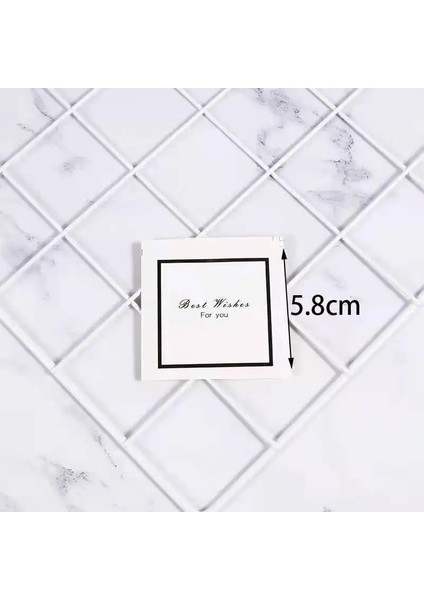 WS4540-J6-2PCS Stili Mum Yapımı Malzemeleri El Yapımı Dıy Aromaterapi Mum Balmumu Fincan Etiket Dekorasyon Mum Kavanoz Etiket Etiket 2 Adet (Yurt Dışından)