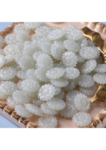 No.6 Stili Sedefli Renk Ateş Boya Balmumu Granülleri Ayçiçeği Ayçiçeği Şekli Yangın Boya Mühür Balmumu Granülleri Diy Davetiye Zarf Mühür (Yurt Dışından)