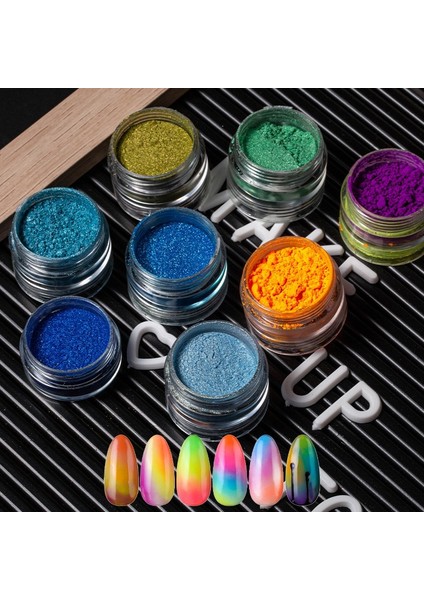 No.4 Stili 6 Colorsset Sedefli Toz Regment Mika Mineral Tozu Boya Dıy Epoksi Reçine Takı Yapımı Tırnak Sanat Dekoru Makyaj (Yurt Dışından) fırsatları