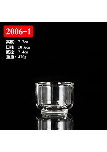 WS3818-J2 Tarzı Mumlar Için Kavanozlar Mum Cam Kalın Taban Aromatik Şamdan Mum Fincan Mum Kavanozları Mum Diy Mum Aksesuarları (Yurt Dışından)