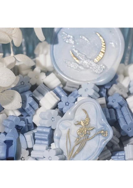 NO.0023-YILUANQINGMI Stili 35G Yangın Boya Balmumu Ins Rüzgar Balmumu Tahıl Seti Düğün Davetiyeleri Yangın Boya Damgası Dıy El Kitabı Dekorasyon (Yurt Dışından) fırsatları