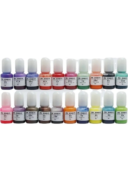 Turkuaz Tarzı Yeni Ürün 10 ml Mum Sabunu Renk Ince Soya Balmumu Çok Renkli Pigment El Yapımı Dıy Aromaterapi Pigment Malzemeleri (Yurt Dışından) indirimleri