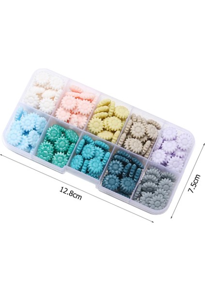 F Tarzı Ayçiçeği Ateş Boya Balmumu Parçacıkları Sevgililer Günü Sedefli Karışık Renkli Düğün Davetiyesi Zarf Dekoratif Damga Balmumu (Yurt Dışından)