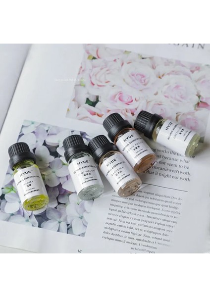 Mingjing Shop3 Gardenya Tarzı 10ML Şişe Aromaterapi Mum Malzemesi Uçucu Yağ Dıy Ev Difüzör Ev Yapımı El Yapımı Sabun Aromalı Uçucu Yağ (Yurt Dışından)