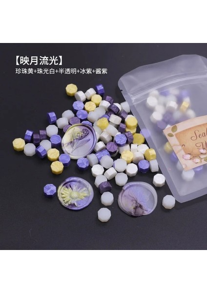 M Tarzı Mix Renk Retro Sızdırmazlık Wax Seal Damga Balmumu Boncuk Karalama Defteri Malzeme Düğün Doğum Günü Partisi Davetiyesi Dıy Damga Dekor (Yurt Dışından)