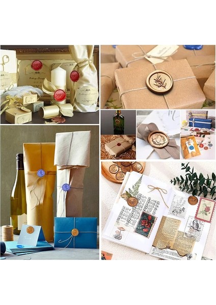 M Tarzı Mix Renk Retro Sızdırmazlık Wax Seal Damga Balmumu Boncuk Karalama Defteri Malzeme Düğün Doğum Günü Partisi Davetiyesi Dıy Damga Dekor (Yurt Dışından) indirimleri