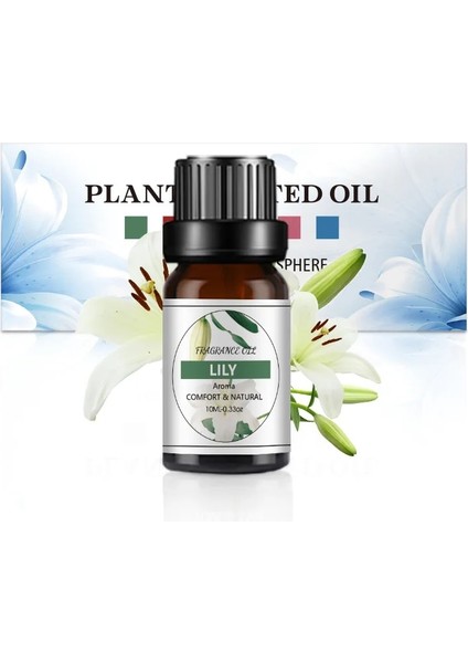 Zambak Tarzı 10 ml Koku Yağı Mum Sabunu Yapımı Uçucu Yağlar Için 33 Lezzet Difüzör Uyku Banyo Sabunu Spa Dıy Kokulu Mum Parfüm (Yurt Dışından)