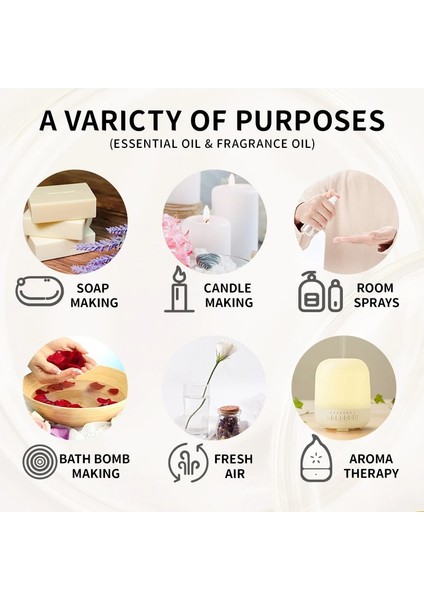 Zambak Tarzı 10 ml Koku Yağı Mum Sabunu Yapımı Uçucu Yağlar Için 33 Lezzet Difüzör Uyku Banyo Sabunu Spa Dıy Kokulu Mum Parfüm (Yurt Dışından)