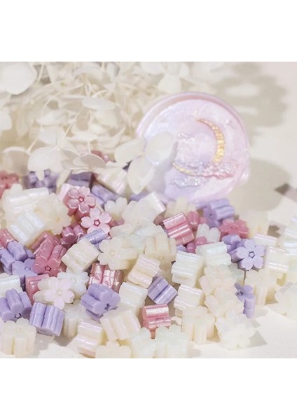 NO.2015 Tarzı Karışık Renk Glitter Sakura Mühür Mumu Damga Boncuk Dıy Hediye Zarf Düğün Davetiyesi Antik Mühür Balmumu Damga Yapma Araçları (Yurt Dışından) fırsatları