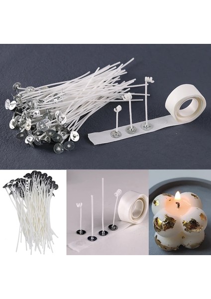 2.6cm Tarzı Mumlu Pamuk Ipliği Mum Fitili Orijinal Dumansız Fitil El Yapımı Mum Yapımı Malzemeleri Ön Mumlu Soya Balmumu Mum Çekirdeği (Yurt Dışından) fırsatları
