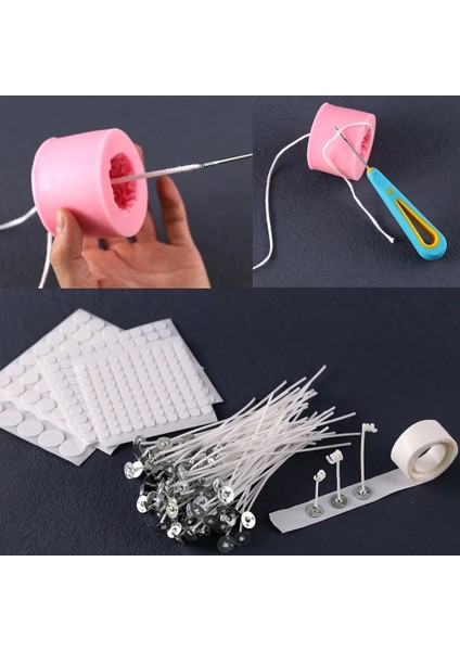 2.6cm Tarzı Mumlu Pamuk Ipliği Mum Fitili Orijinal Dumansız Fitil El Yapımı Mum Yapımı Malzemeleri Ön Mumlu Soya Balmumu Mum Çekirdeği (Yurt Dışından) indirimleri