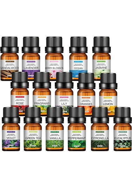 Yasemin Tarzı 10 ml Nane Lavanta Suda Çözünür Esansiyel Yağı Doğal Bitki Masaj Aromatik Yağ Aromaterapi Difüzör Stres Yorgunluğunu Giderir (Yurt Dışından) fırsatları