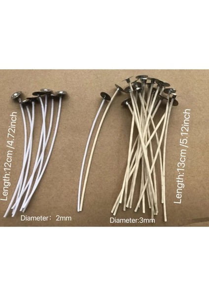 UZUNLUK15CMX3MM Tarzı Chuangge Yeni Tasarım Mum Kavanoz Fitilleri Kalın Dıy El Yapımı Mum Yapımı Malzemeleri Malzeme Dumansız Lamba Çekirdek Kalın Mumlu Fitiller (Yurt Dışından) fırsatları