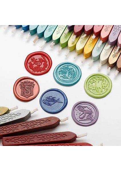 B02 Tarzı Mum Mühür Çubukları, Antika Sızdırmazlık Balmumu Çubukları Posta Mektubu Için Fitil ile Retro Vintage Mum Mühür Damgası (Yurt Dışından) indirimleri