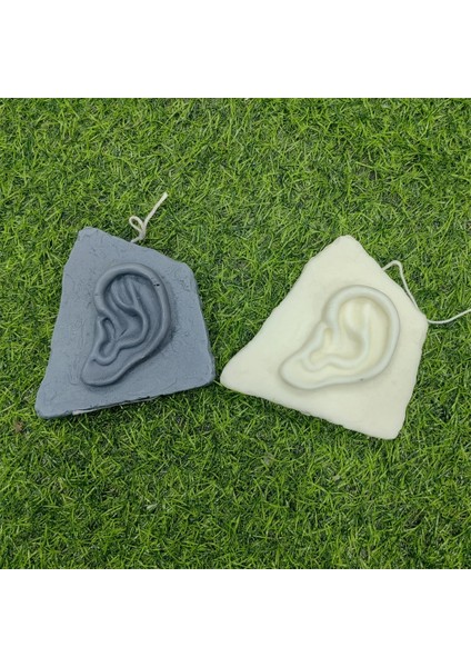 Kulak Stili Modern Soyut Insan Vücudu Estetik 3D Yüz Torso Silikon Mum Kalıp Yüksek Li Ev Dekoratif El Yapımı Kulak Alçı Kalıp (Yurt Dışından) indirimleri