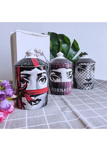 Şerit Stili Chuangge Yüz Çok Fonksiyonlu Saklama Kavanozu Seramik Oturma Odası Düğün Dekorasyon Yatak Odası Diy Mum Teneke Boş Toplu Yapımı Kavanoz (Yurt Dışından) fiyatları