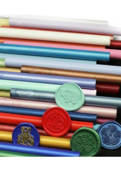 X07 Stili Dıy Damga Balmumu Çubukları Erime Tutkal Tabancası Çubukları Düğün Davetiyesi Sızdırmazlık Hediye Dekorasyon (Yurt Dışından)
