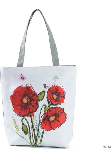 Taş Stili Moda Sanat Trendi Paris Kulesi Kadın Çantaları Eko Yeniden Kullanılabilir Keten Yapı Baskılı Çanta Açık Cepler Çiçekli Alışveriş Çantası Tüm Maç (Yurt Dışından)