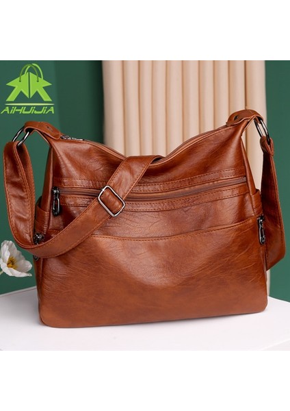 Siyah Stil 32X26X12CM Lüks Bayan Tasarımcı Çantalar Yüksek Li Crossbody Çanta Wome Moda Yeni Yumuşak Cilt Yüksek Kapasiteli Kadın Omuz Çantaları (Yurt Dışından) fiyatları