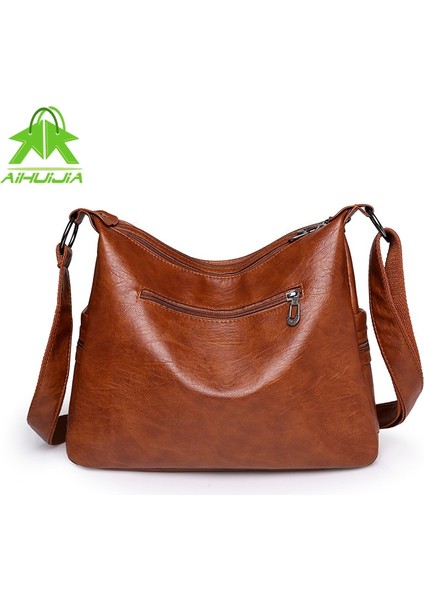 Siyah Stil 32X26X12CM Lüks Bayan Tasarımcı Çantalar Yüksek Li Crossbody Çanta Wome Moda Yeni Yumuşak Cilt Yüksek Kapasiteli Kadın Omuz Çantaları (Yurt Dışından) indirimleri