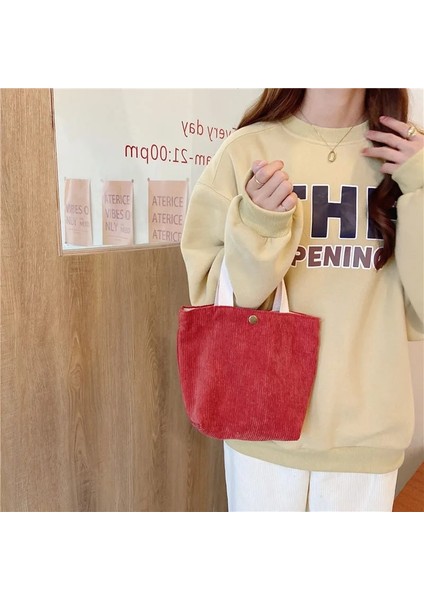 No.5 Tarzı Vintage Kadife Kalıpçı Çanta Kadın Tasarımcı Çanta Yeniden Kullanılabilir Rahat Tote Alışveriş Plaj Çantaları Kızlar Için Saf Renk (Yurt Dışından) modelleri
