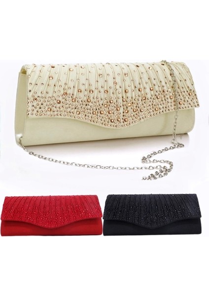 Siyah 1 Stil Beyaz Kadın Düğün Çanta Taklidi Akşam Parti El Çantası Zarif Çanta Balo Bolsa Feminina Pembe Debriyaj Kadın Yeni (Yurt Dışından) fiyatları