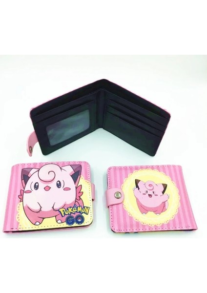 YMPG210527 08 Stili Pu Karikatür Cüzdan Japon Animecute Kişilik Yaratıcı Erkekler ve Kızlar Için Büyük Kapasiteli Kart Yuvaları (Yurt Dışından)
