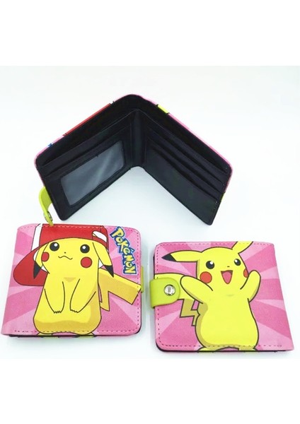 YMPG210527 08 Stili Pu Karikatür Cüzdan Japon Animecute Kişilik Yaratıcı Erkekler ve Kızlar Için Büyük Kapasiteli Kart Yuvaları (Yurt Dışından) modelleri