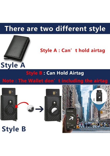 Kahverengi Bir Stil Rfid Kart Sahibinin Erkek Cüzdanı Para Çantası Erkek Siyah Kısa Çanta Alışveriş Merkezi Deri Ince Cüzdan Airtag Hava Etiketi Için Mini Cüzdan (Yurt Dışından) modelleri