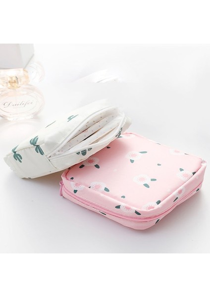 No.1 Tarzı Su Geçirmez Tampon Saklama Çantası Sevimli Hijyenik Ped Torbalar Taşınabilir Makyaj Ruj Anahtar Kulaklık Veri Kabloları Organizatör (Yurt Dışından)